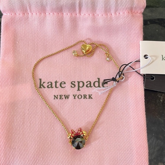 NWT Disney X Kate Spade New York Minnie Slider - Picture 3 of 3